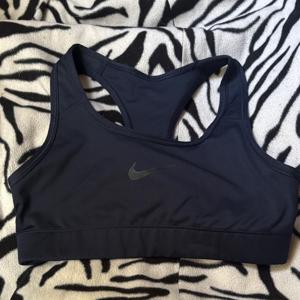 NIKE dark blue sports bra